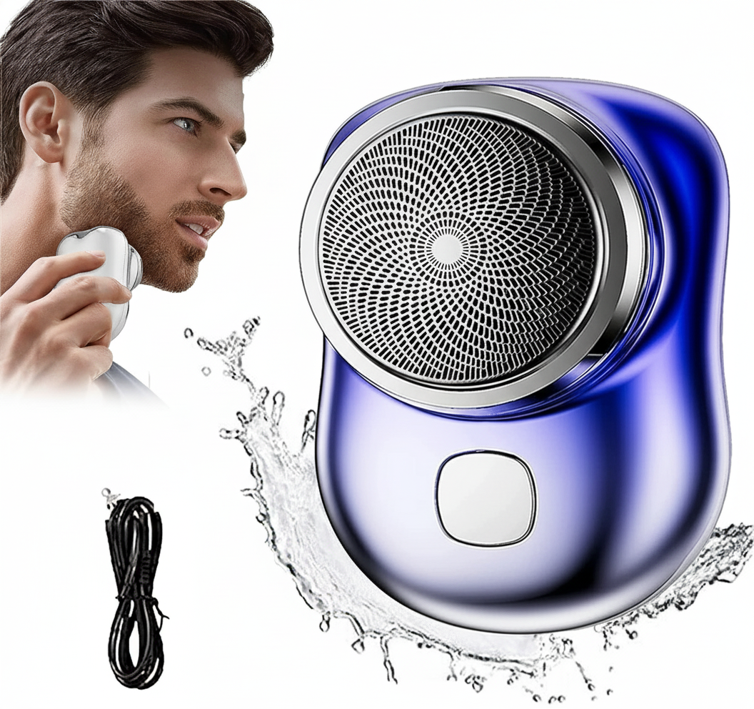 Mini Aparador Elétrico Portátil – Azul/Prata