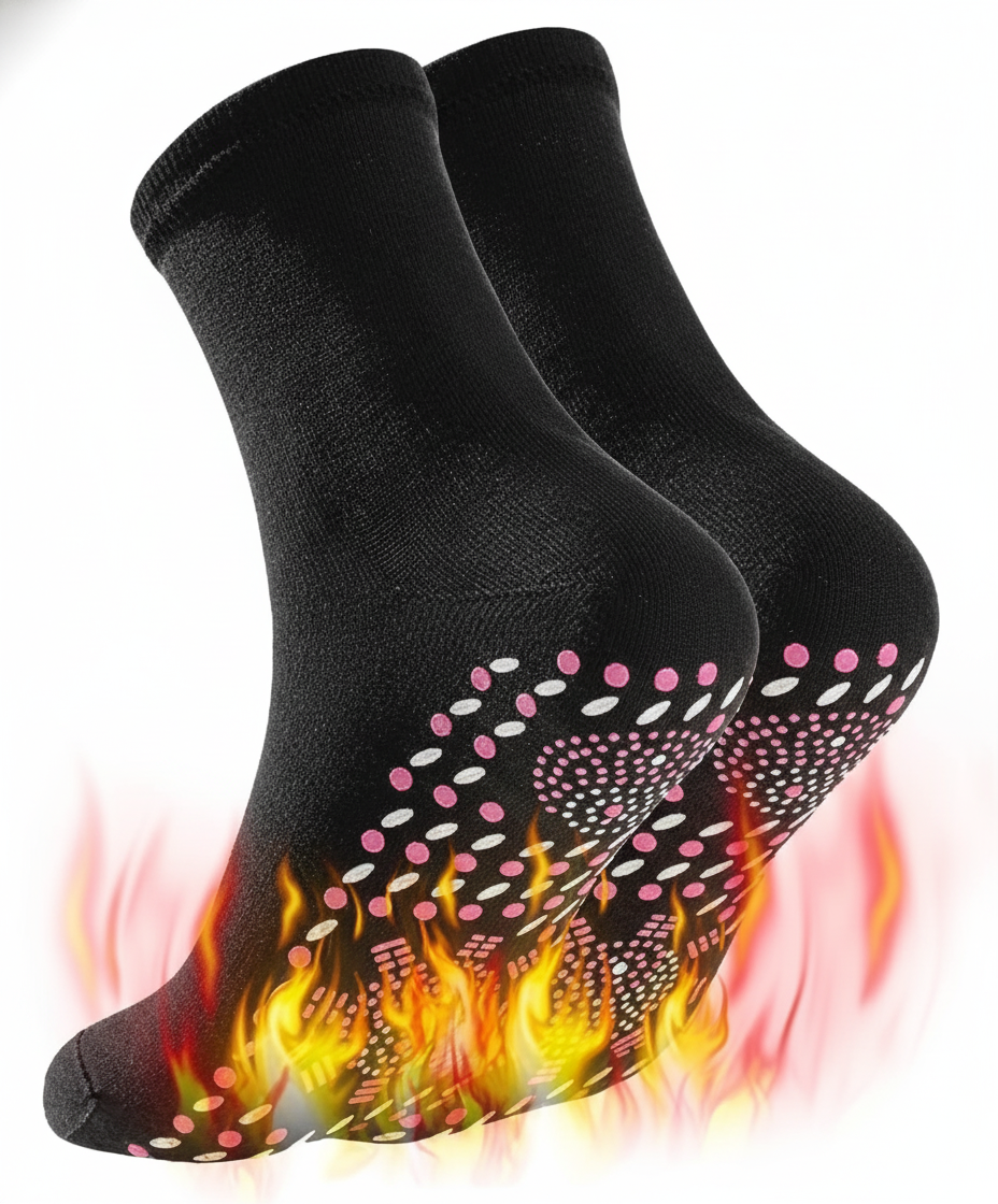 Meias Autoaquecíveis – Conforto e Calor em Qualquer Momento